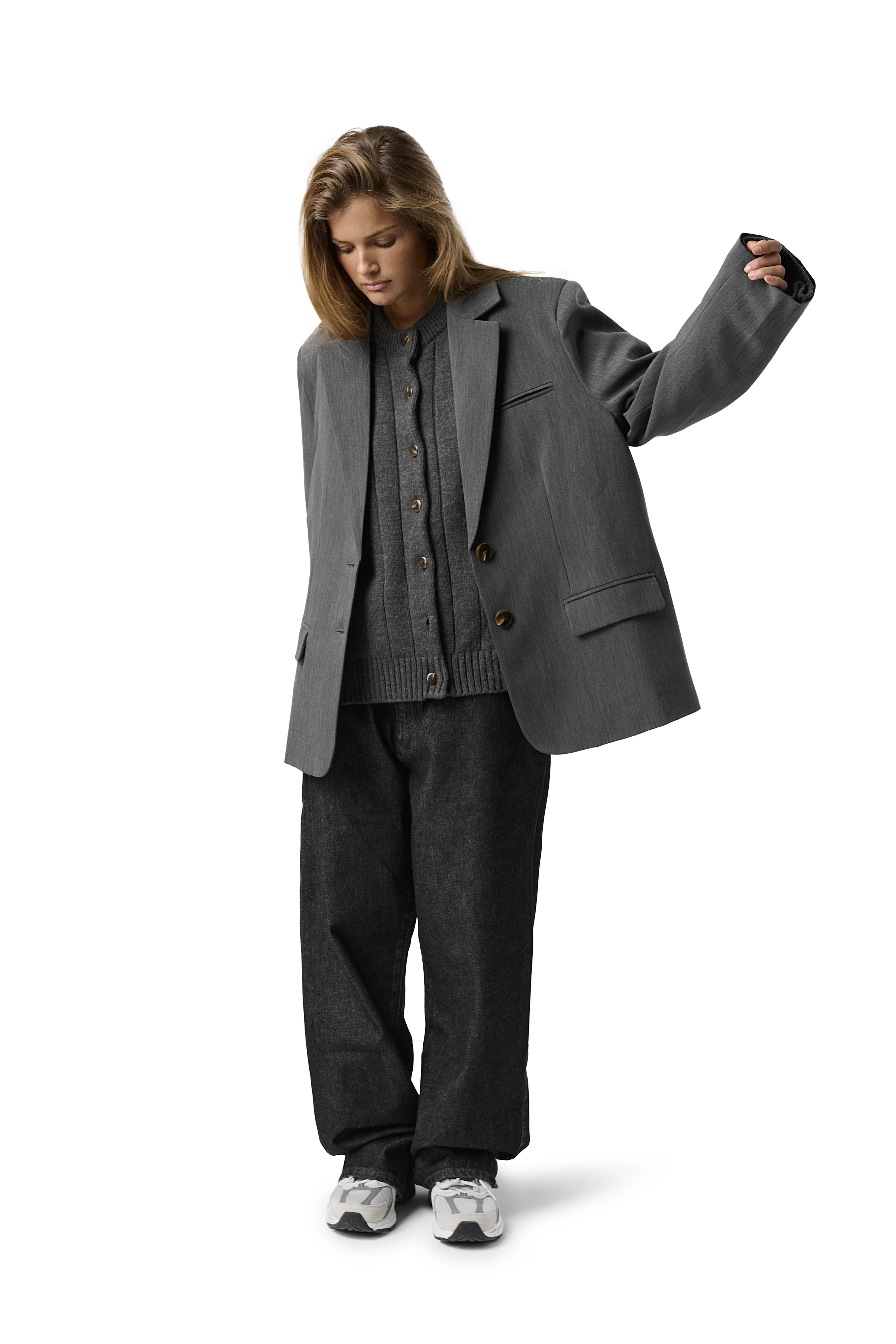 Fifth Blazer in Charcoal - Image 5