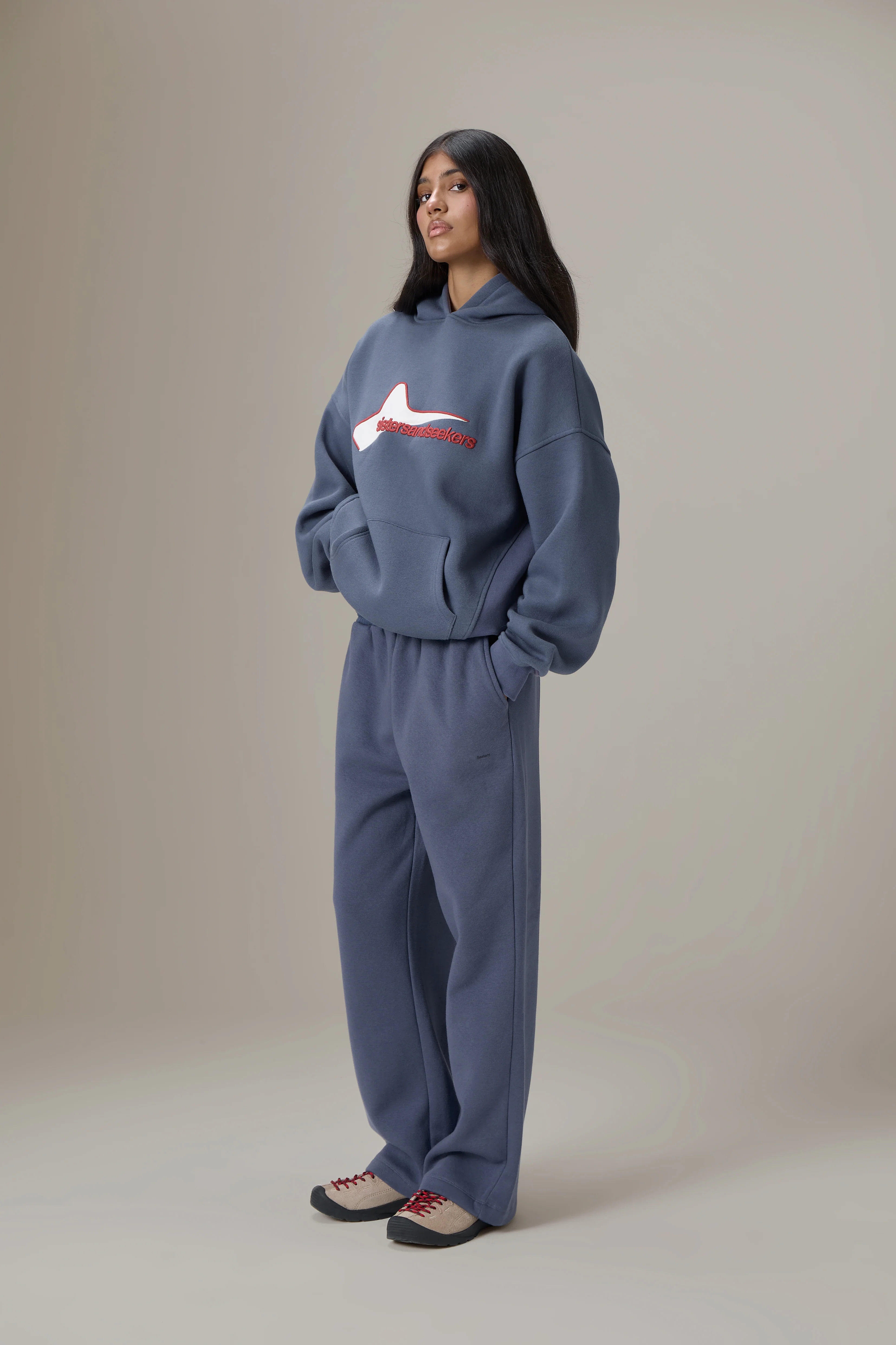 Seekers Northstar Hoodie in Vintage Blue - Image 5